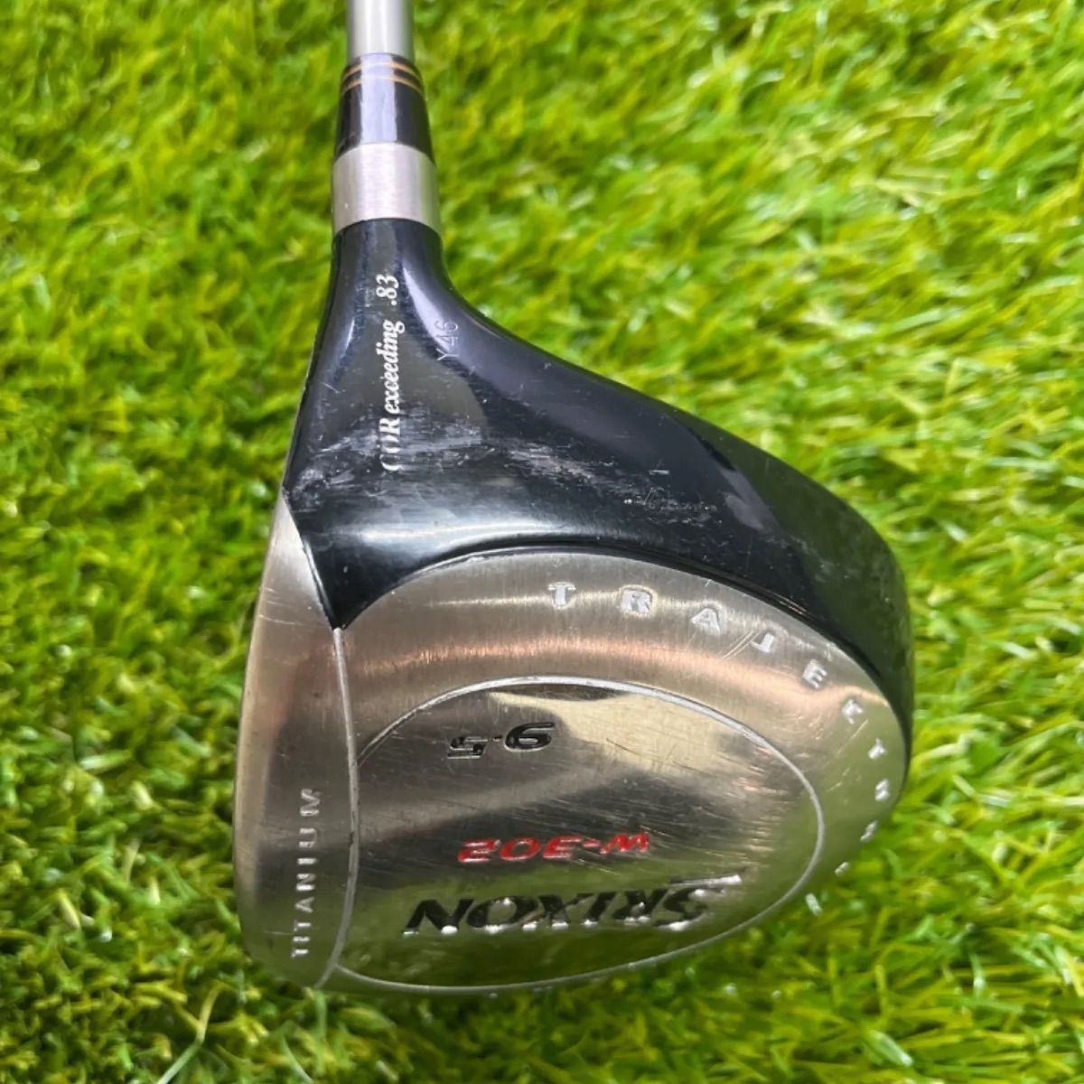 プロ特別仕様 スリクソン ドライバー 9.5度 右 SRIXON W-302 シャフト