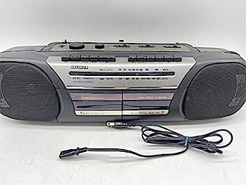 aiwa CS-W520 ダブルカセット ラジカセ 本体 ブランド公式オンライン