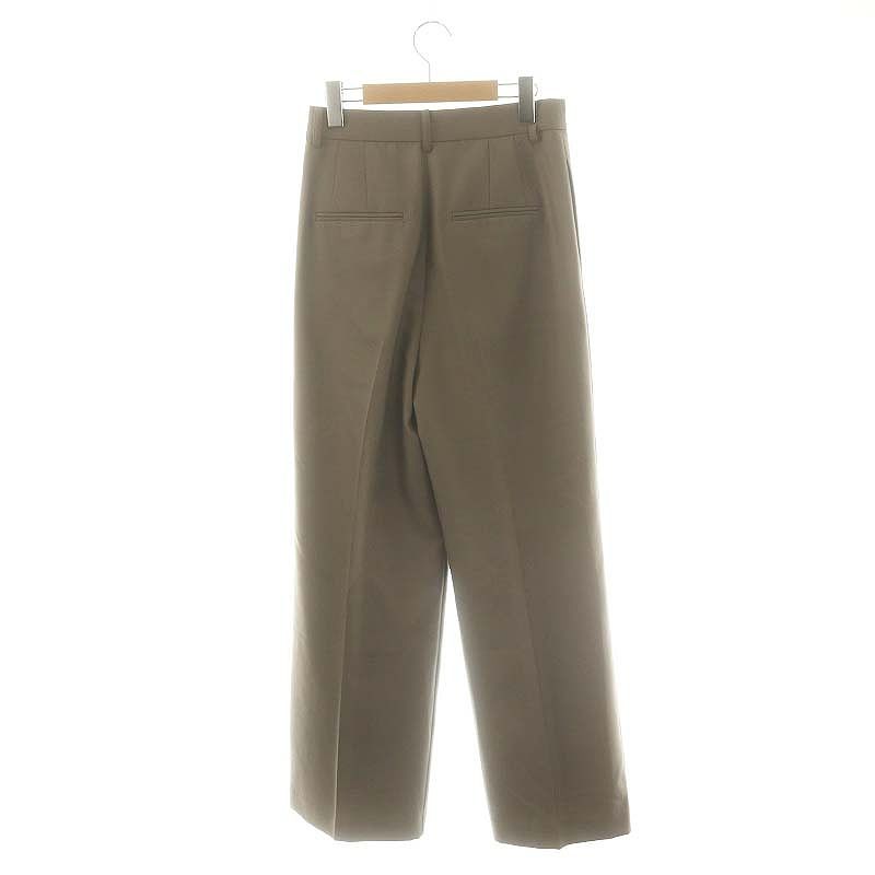 L'Appartement アパルトモン サイドスリットパンツ ウール 38 リジエールアパルトモン L'Appartement 23SS Worsted Wool Pants