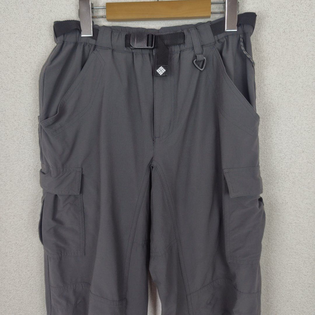 Columbia Titanium サスペンダーパンツ グレー Columbia コロンビア TITANIUM カーゴパンツ グレー メンズ 古着