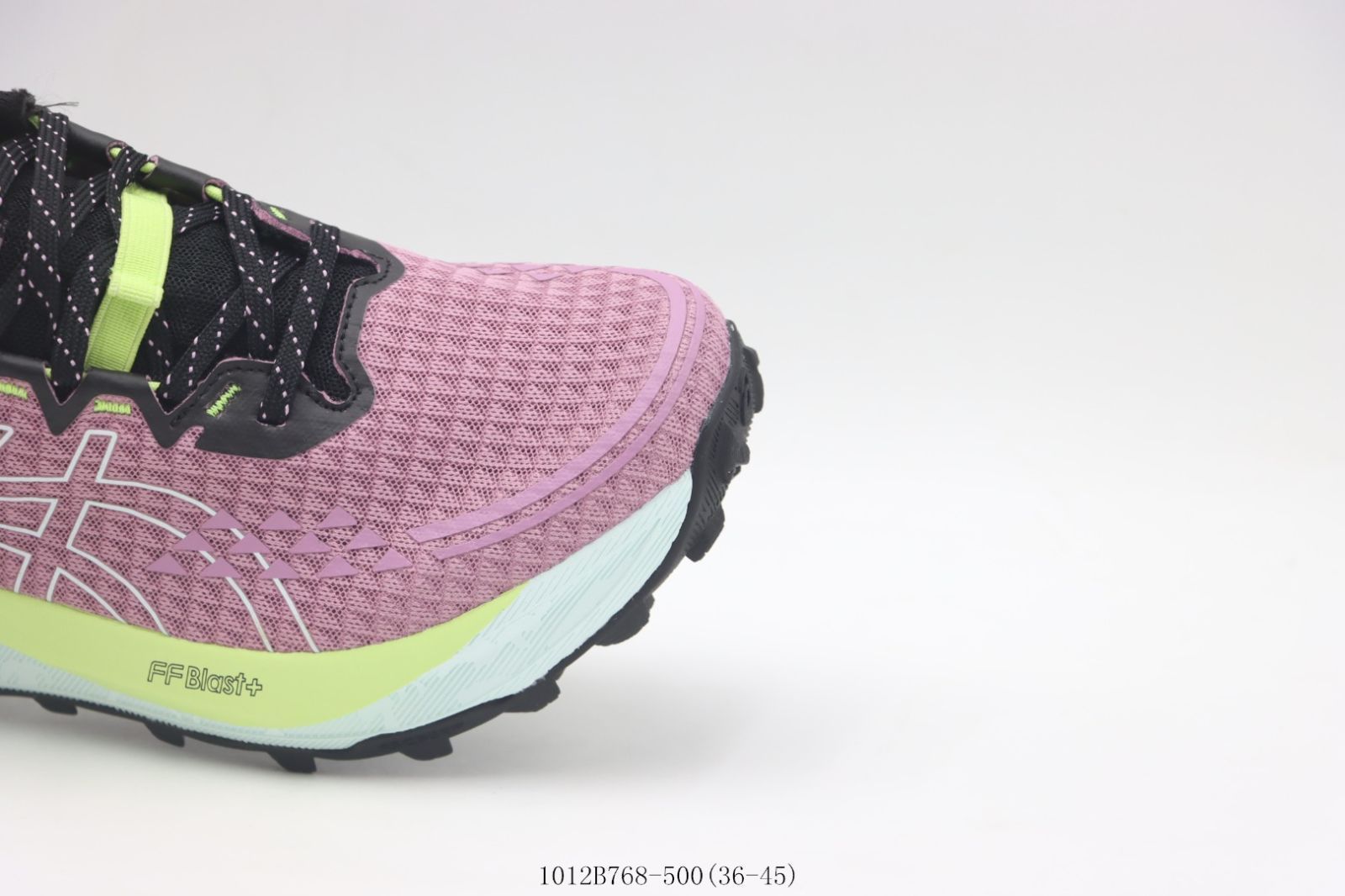 ランニングシューズ ブラックパープル