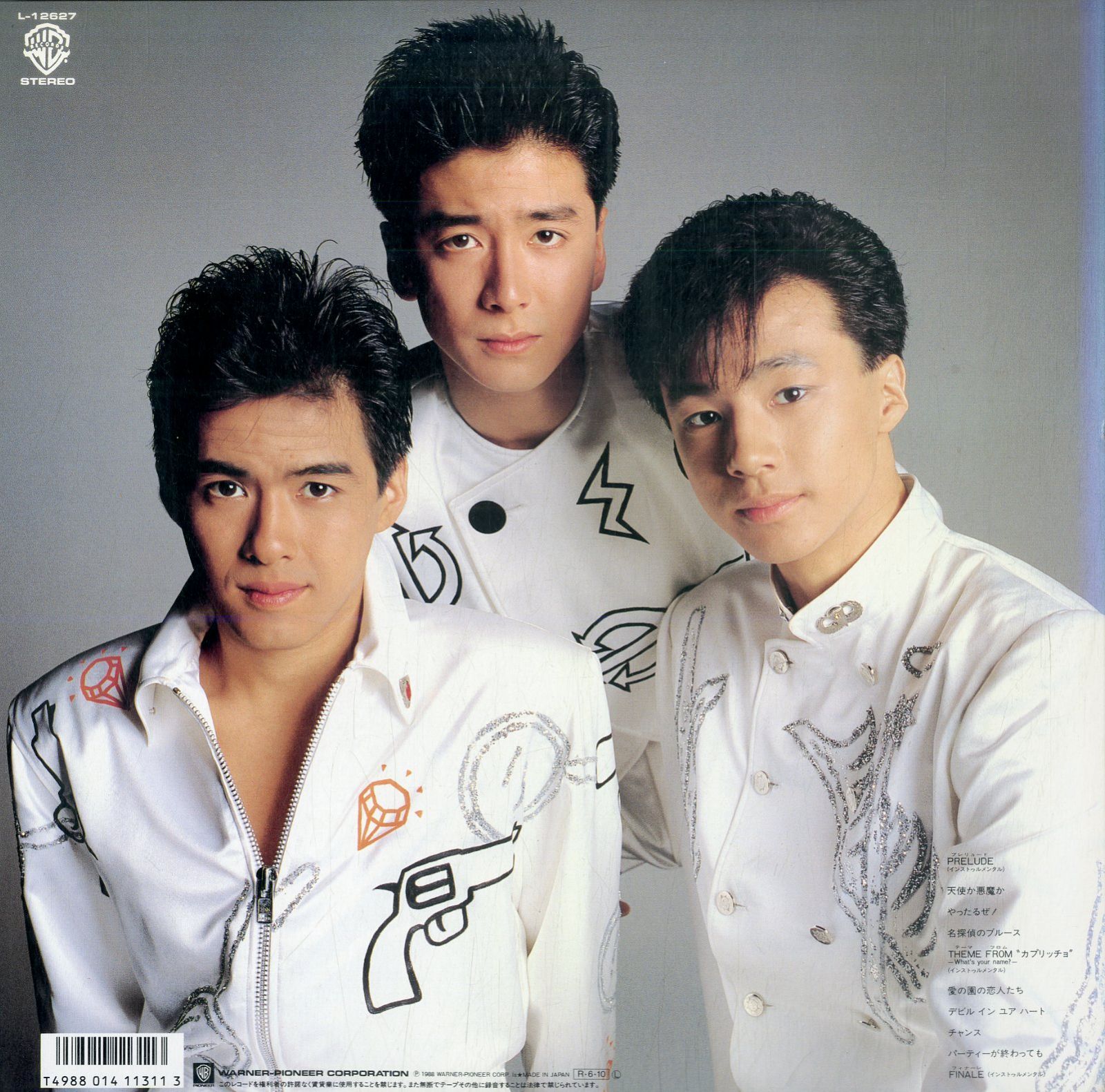 LP1枚 / 少年隊 (錦織一清・植草克秀・東山紀之) / Playzone 88