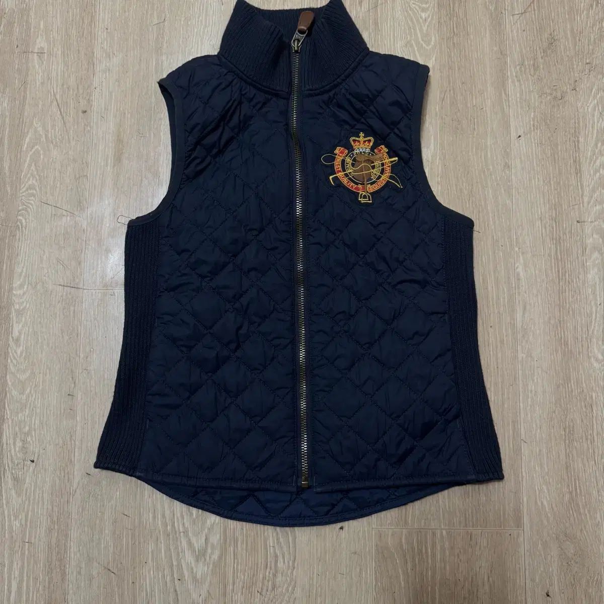 送料無料，お買い得 ポロ Ralph Lauren(ラルフローレン) キッズ キルトベスト L 12 ー 14 カーディガン