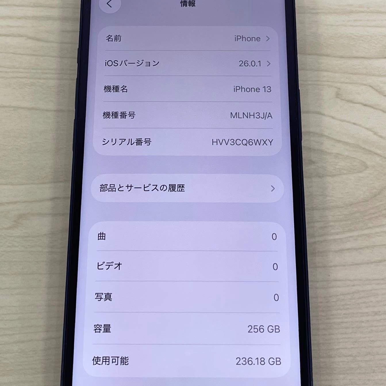 ミッドナイト SIMフリー