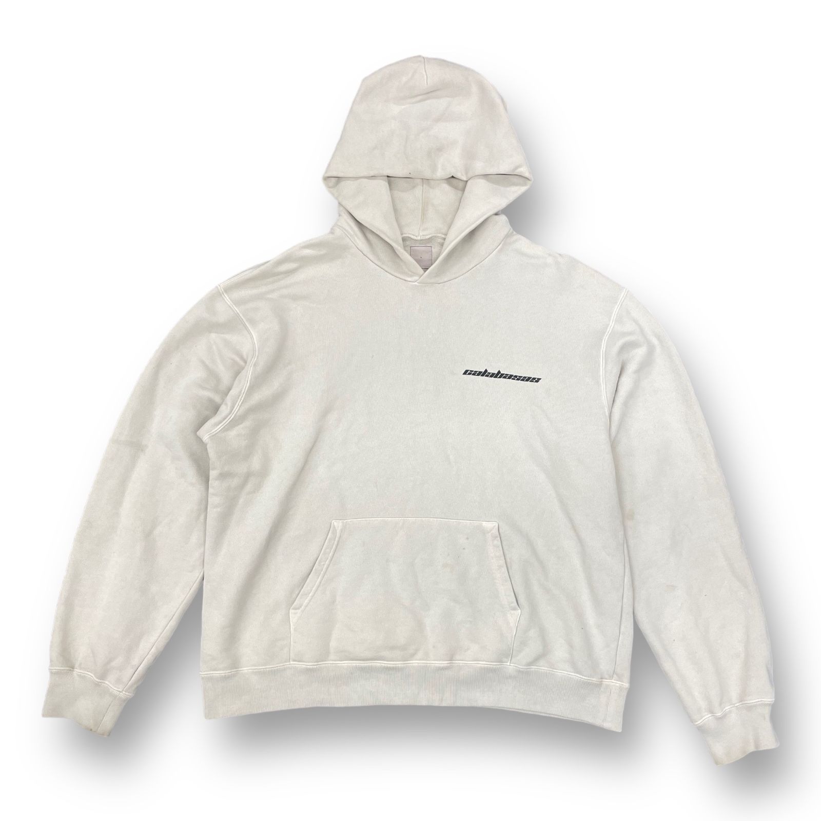 国内正規 YEEZY Calabasas イーグル プリント スウェット パーカー  