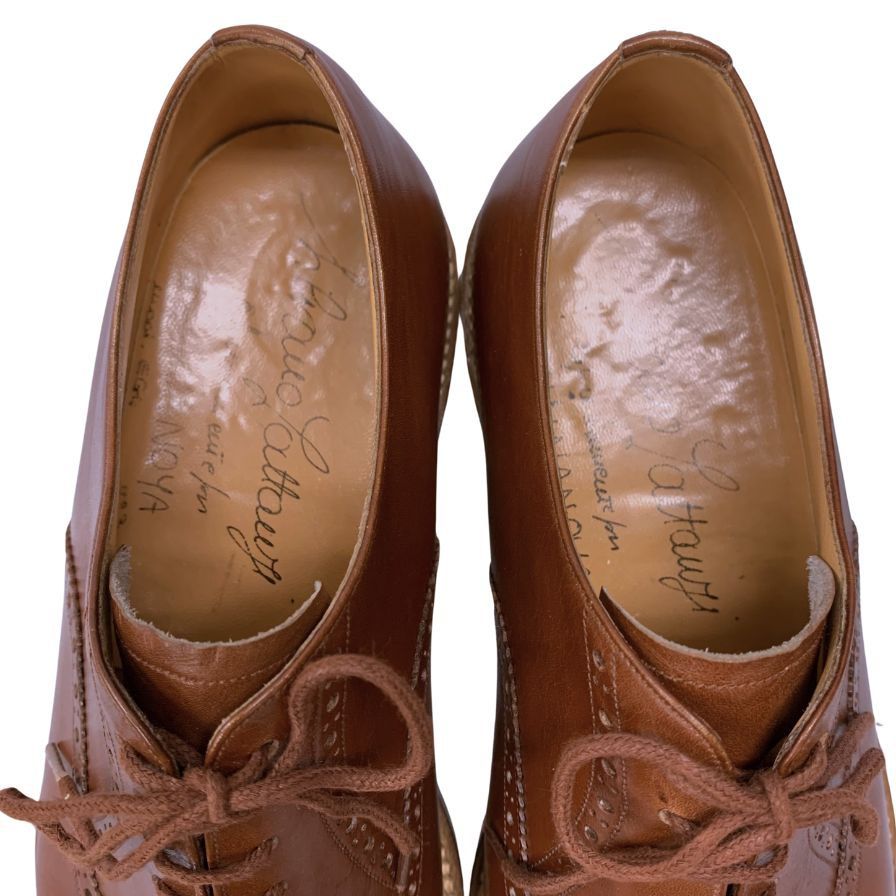 シルヴァノ ラッタンジ 信濃屋別注 キャップトゥ サイズ5.5【LA