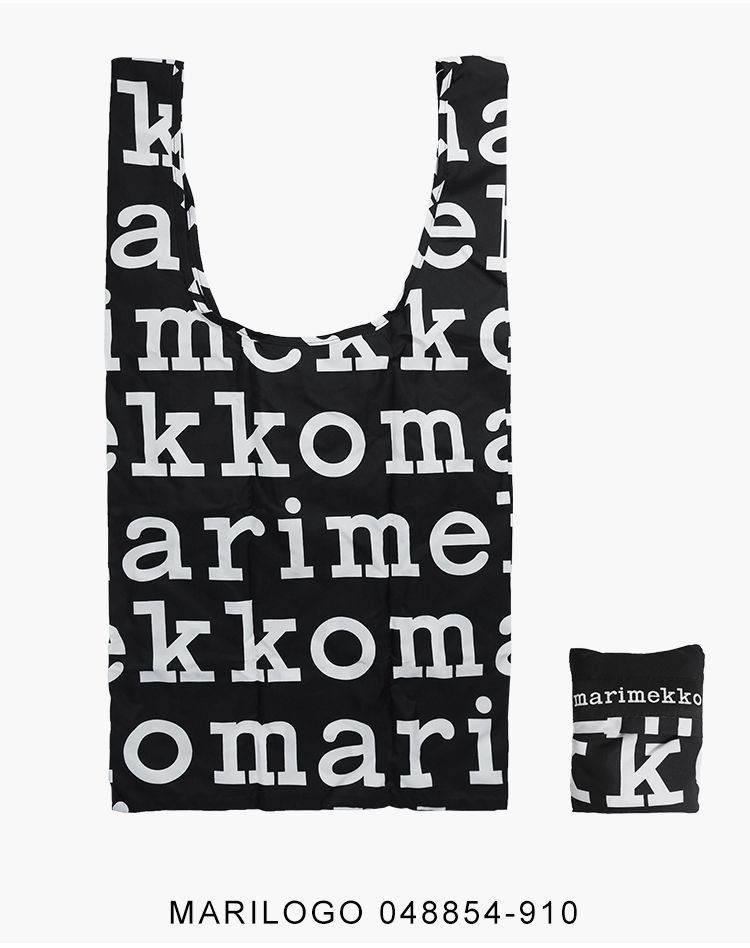 新品未使用 マリメッコ トートバッグ エコバッグ 折りたたみ コンパクト ウニッコ スマートバッグ marimekko SMARTBAG