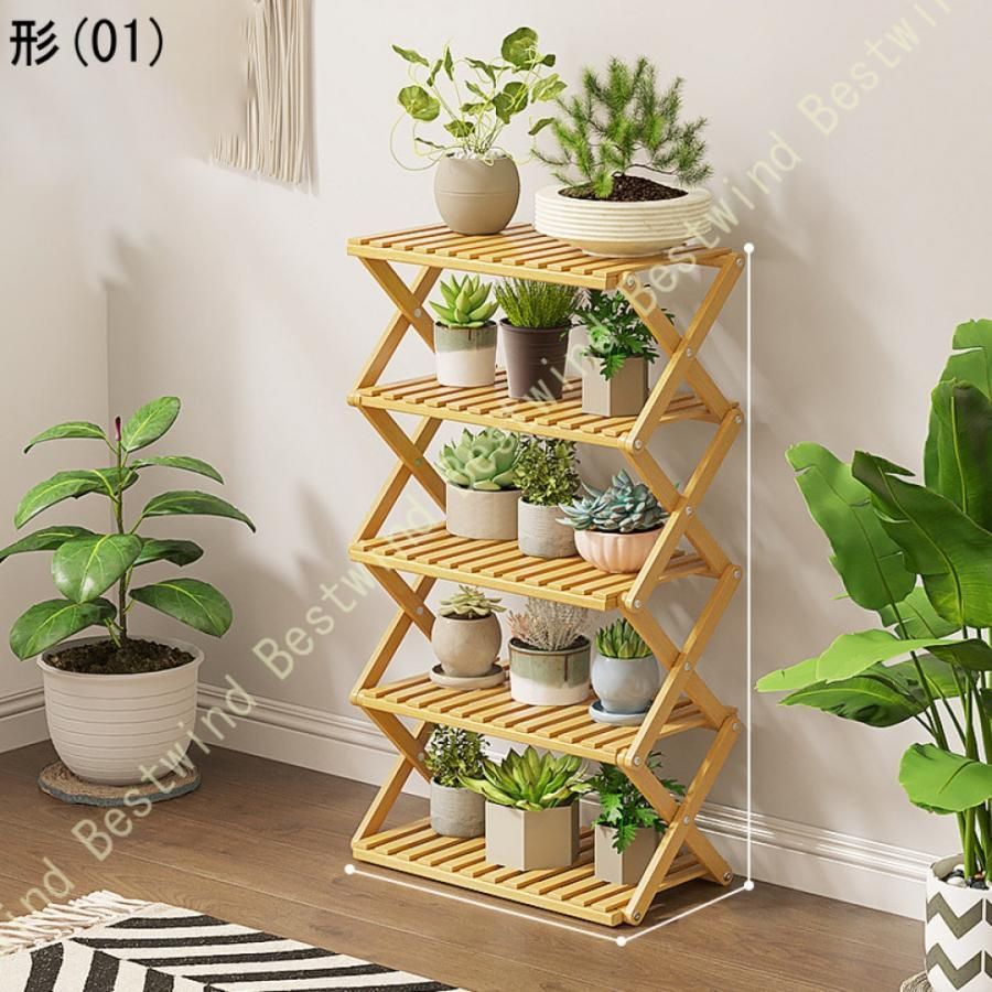 フラワースタンド　木製　ガーデンラック　花台　植物ラック Amazon.co.jp: ガーデンラック フラワースタンド 3段 木製 園芸