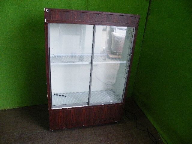サンデン 冷蔵ショーケース MUS-152XE 2017年製 幅980×奥行400×高さ1473mm 単相100V C-1534