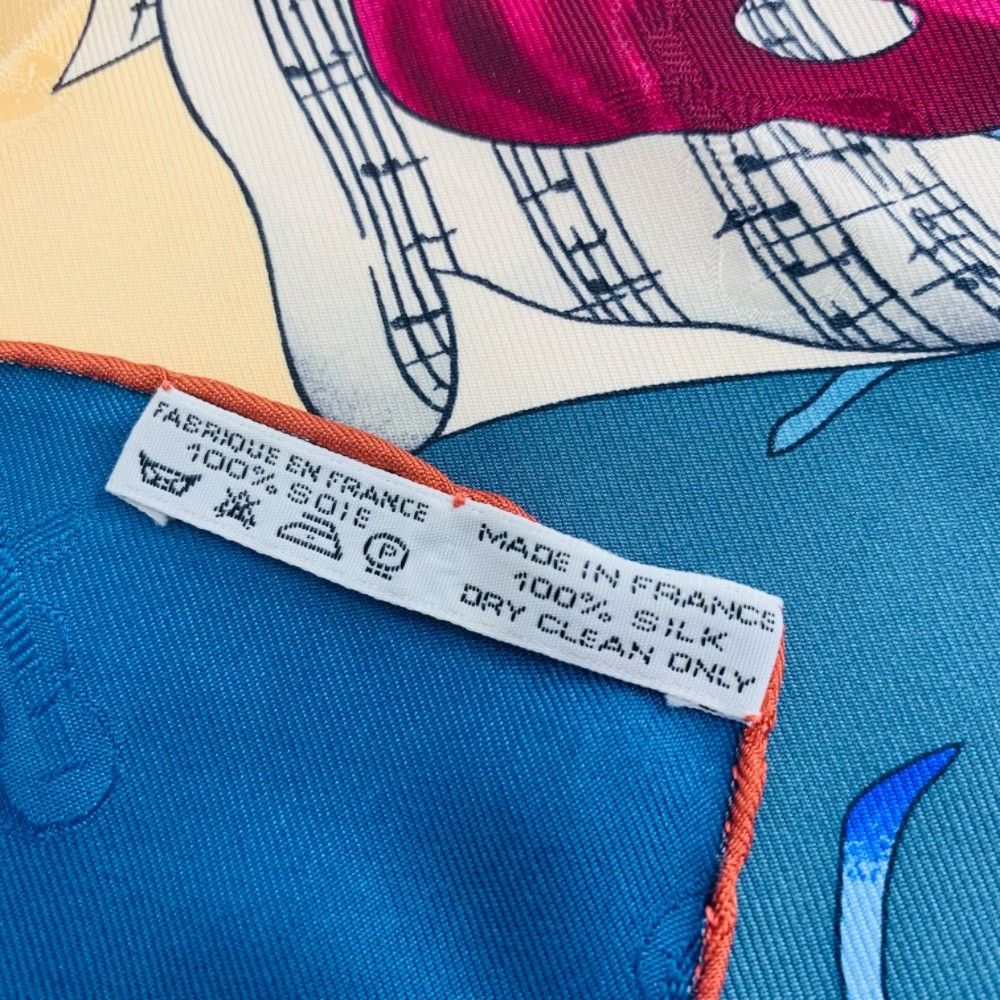 美品 HERMES エルメス カレ90 CARNAVAL DE VENISE ベニスのカーニバル