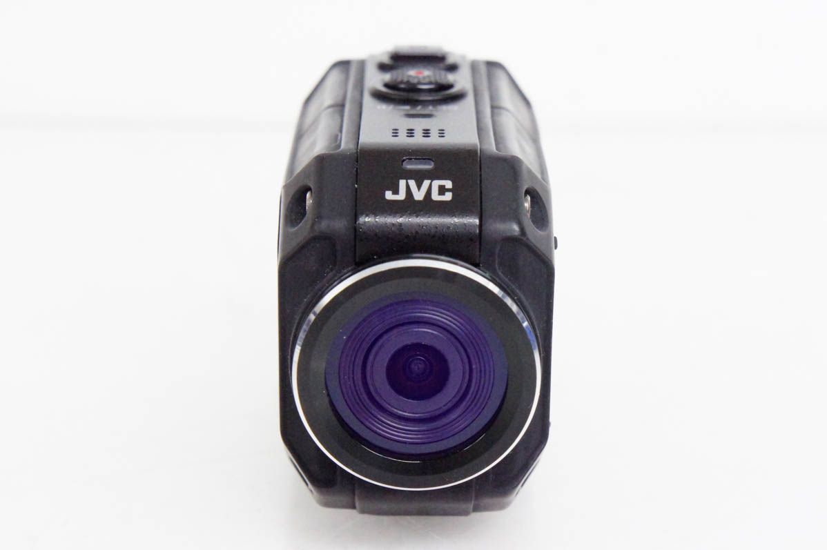 【中古】JVC Victorビクター ADIXXION 防水・防塵・耐衝撃・耐低温スポーツカム GC-XA2 アクションカム