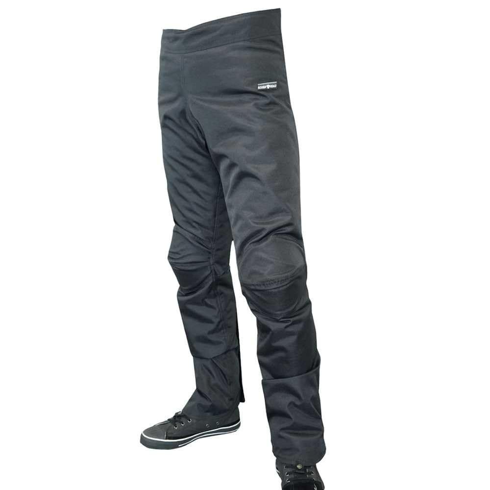 ブラック LL 38-44inch|身長175-185cm イージーラップオーバーパンツ バイク用パンツ RR7700 ラフアンドロード ROUGH-ROAD