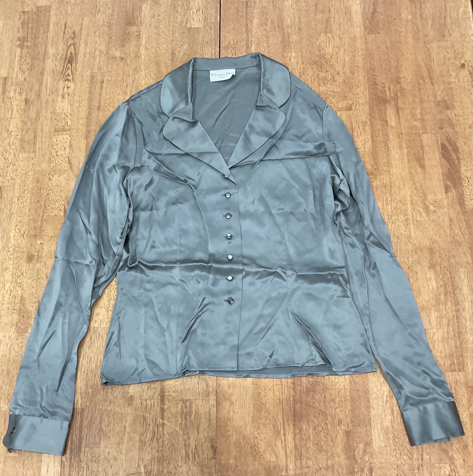 クリスチャンディオール Dior ブティック シャツ シルク D25061973 