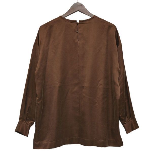 ARTS＆SCIENCE　アーツアンドサイエンス　Fr-Pocket slip on blouse　プルオーバーシルクシャツ　0233-L6245-2136　8054000175666