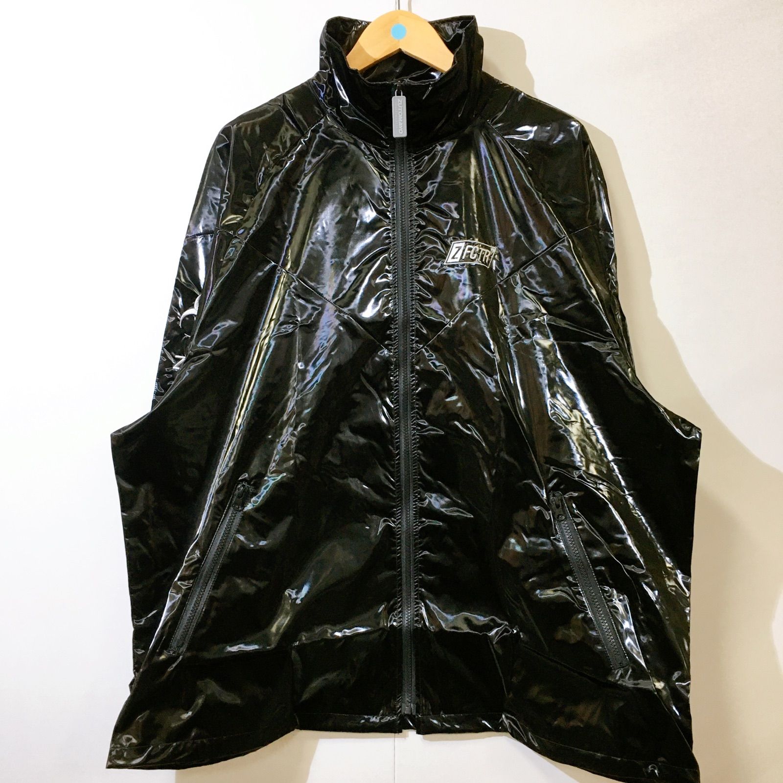 美品】ZUTOMAYO FCTR Glossy Black Jacket ジャケット メンズ XLサイズ 