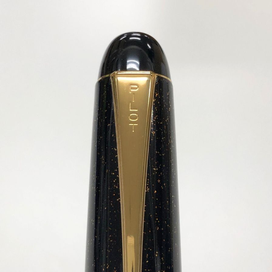 パイロット 万年筆 漆 國光会 蒔絵 金桜 14K-585 10 M字【AFI18