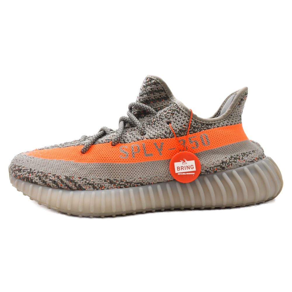 adidas (アディダス) YEEZY Boost 350 V2 Beluga Reflective GW1229 イージーブースト 350 ベルーガリフレクティブ ローカットスニーカー シューズ グレー US10/28.0cm