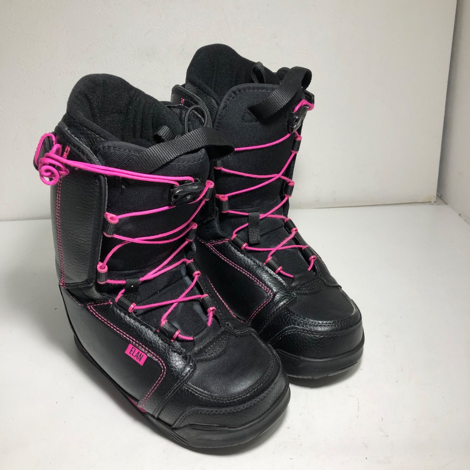 ☆ELAN Axis スノーボードブーツ ブラック×ピンク US6.5 ☆ - メルカリ