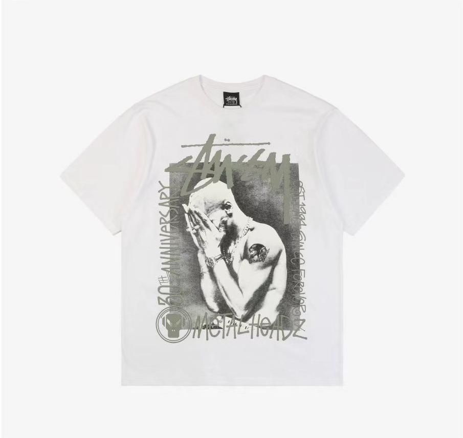 ★24SS 最新作★Stussy x Goldie Metalheadz 30 Tee White