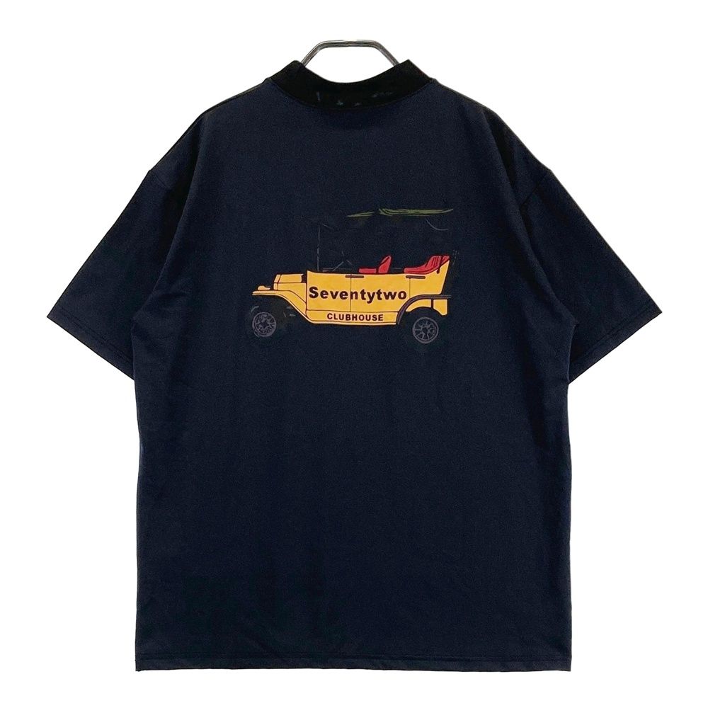 サイズ：S STCH SEVENTYTWO CLUBHOUSE ×antiqua GOLF モック