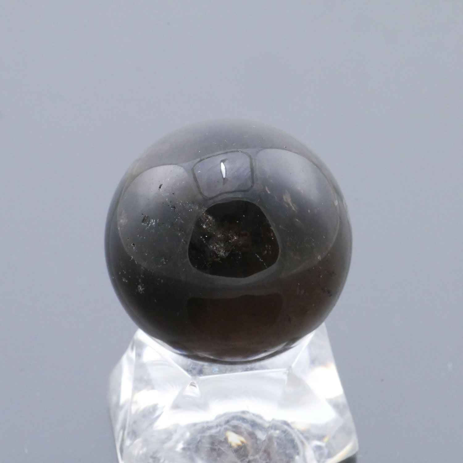 スモーキークォーツ丸玉 30.2mm 38.5g 天然石・置物 煙水晶