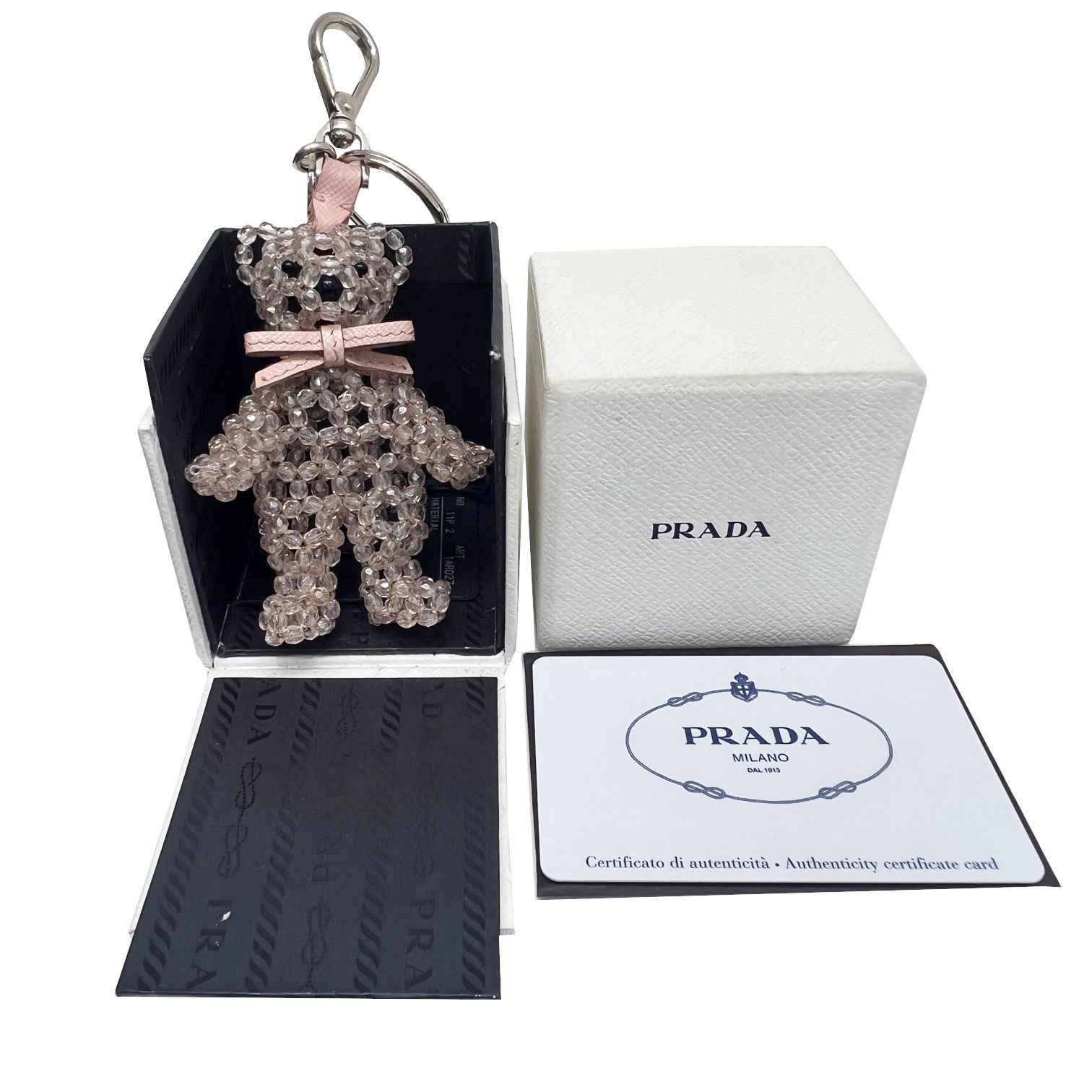 PRADA プラダ クマ ベア キーリング キーホルダー バッグ