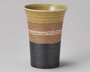 和食器 イ275-308 黄糸車 反型フリーカップ