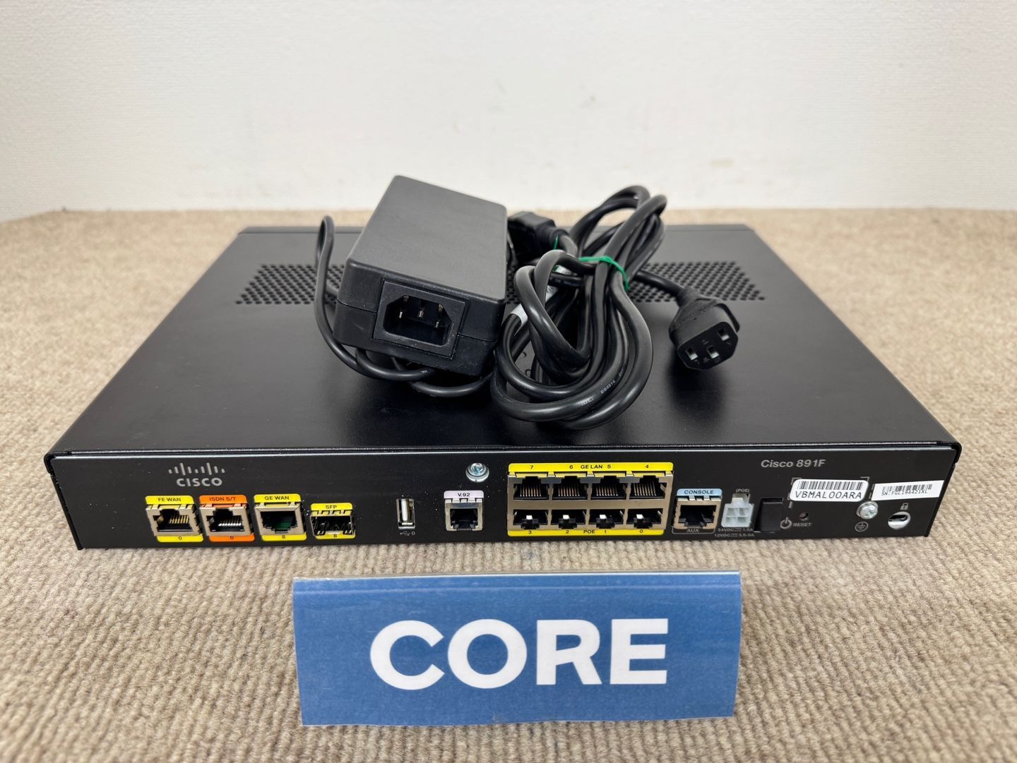 Cisco 891F 2台セット CCNP対策 CISCO - 【CCNA、CCNP】4台Cisco891FJ、Catalyst2960Xの通販 by
