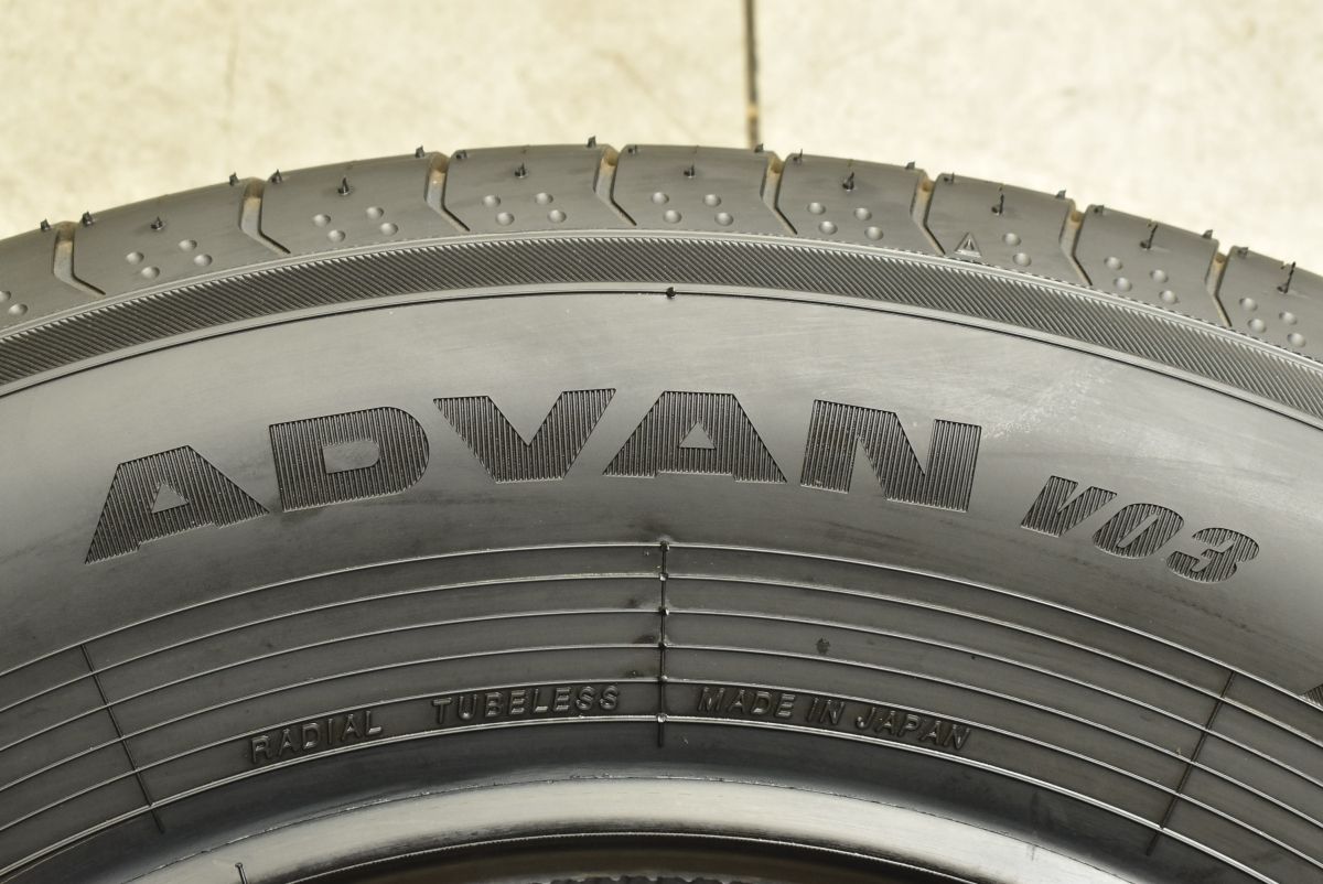 新車外し 2024年製】ヨコハマ アドバン ADVAN V03 225/65R17 4本 NX 