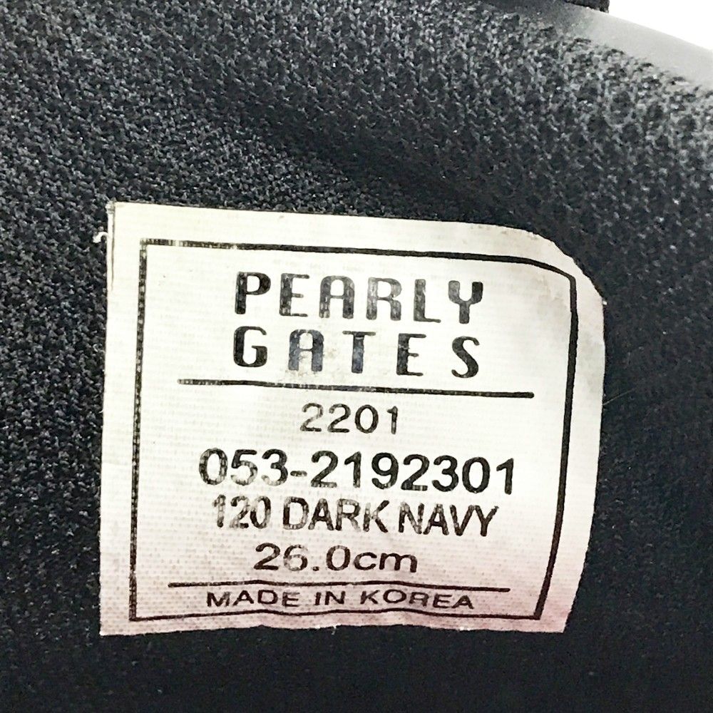 PEARLY GATES パーリーゲイツ ゴルフシューズ ブラック系 26