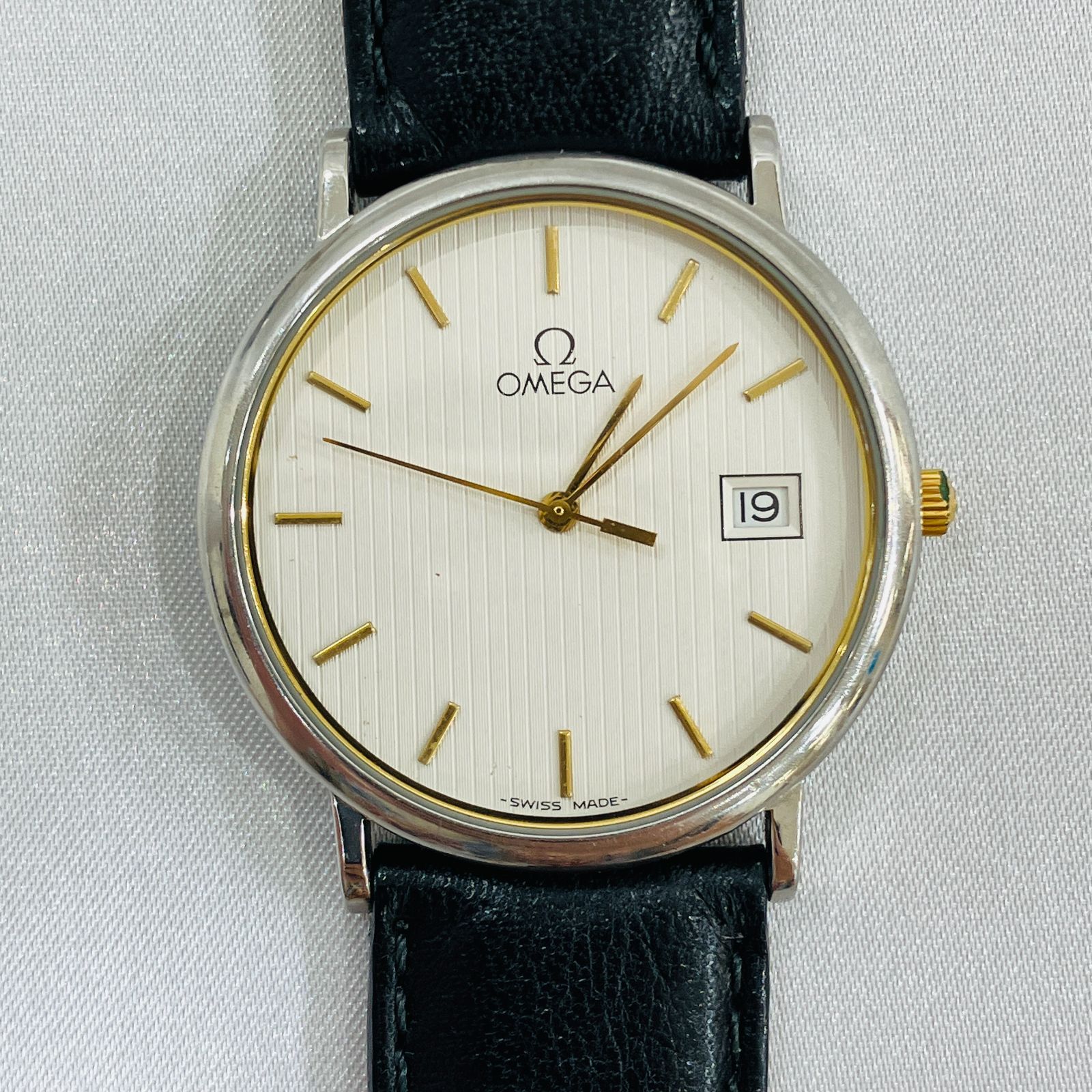 A【メンズ】OMEGA オメガ 腕時計 DeVille 東京都退職記念品 不動