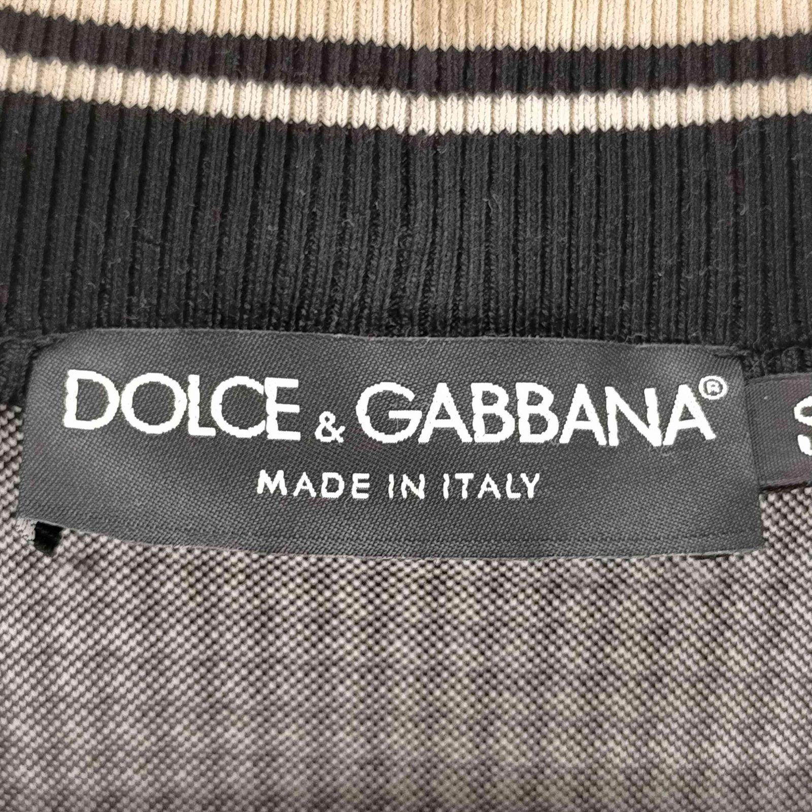 ドルチェアンドガッバーナ DOLCE&GABBANA 千鳥格子 ワッペン