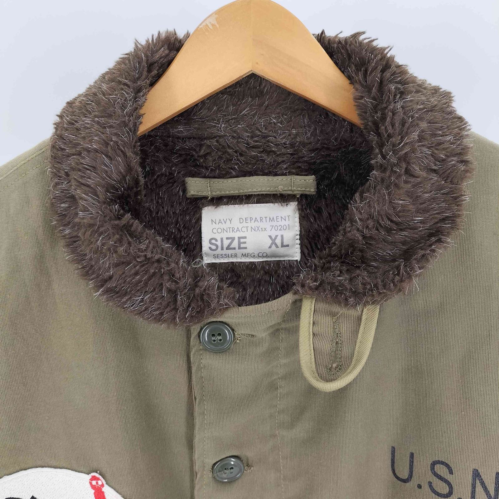 n1デッキジャケット stencil usnSS 486 潜水艦ポモドン n1デッキジャケット stencil usnSS 486 潜水艦ポモドン - メルカリ