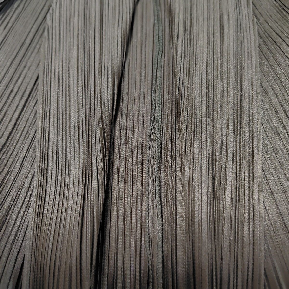 カーキ 長袖|プリーツ