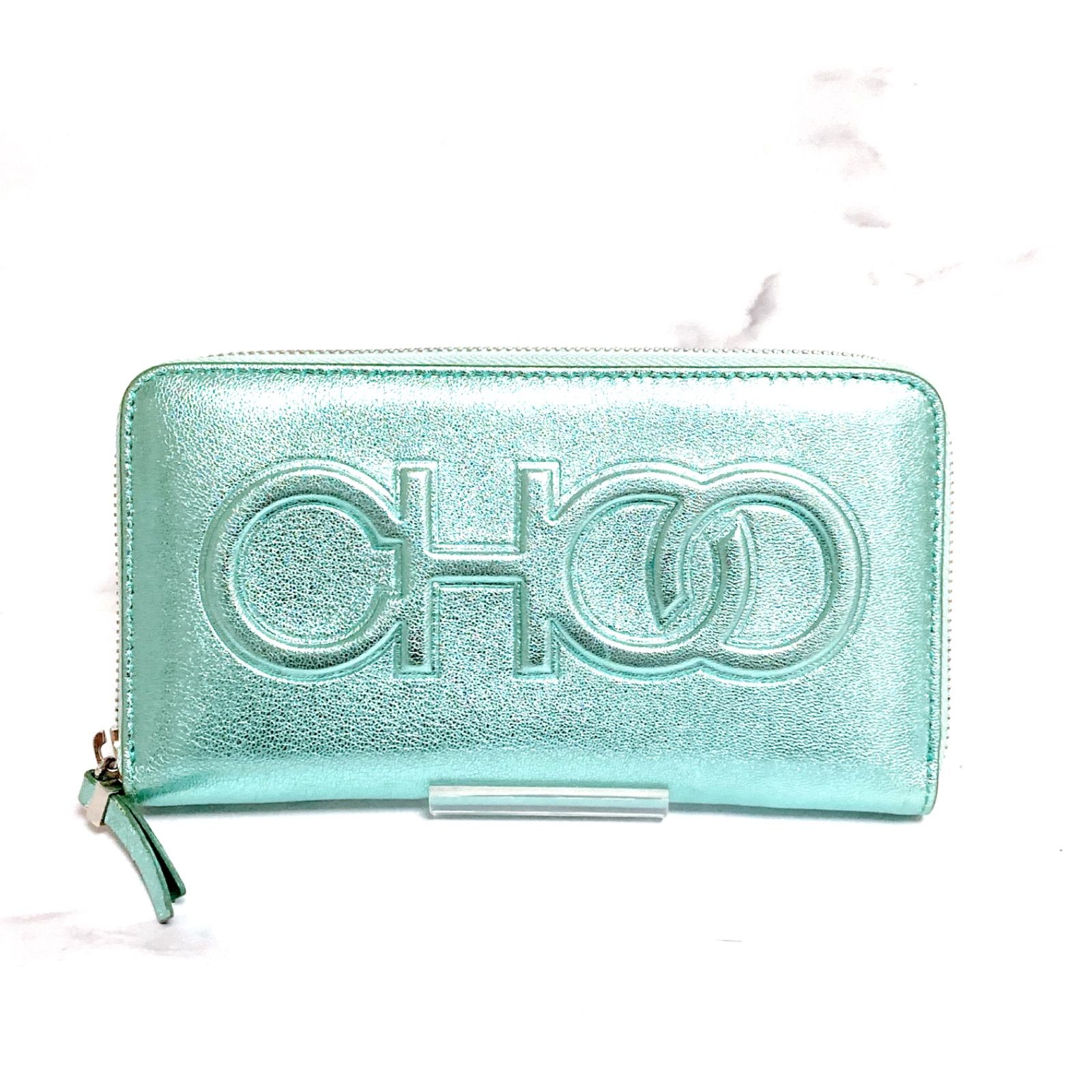 ☆ 【美品】 JIMMY CHOO ジミーチュウ 財布 ウォレット ラウンド 
