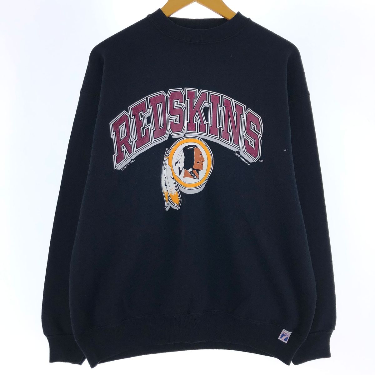 古着 Logo 7 NFL REDSKINS スウェットシャツ トレーナー USA製 メンズXL相当/eaa468586