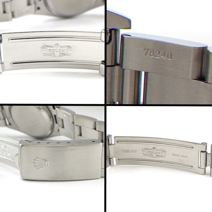 ロレックス Rolex 腕時計 オイスターパーペチュアル 79160 F番 2003-2004年製 ホワイト文字盤 カレンダー 3針 オイスタースチール SS 自動巻き 【中古】 ロレックス Rolex 腕時計 オイスターパーペチュアル 79160 F番 2003