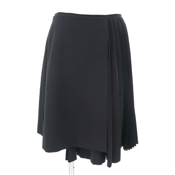 フォクシー フレアスカート 黒 美品✨FOXEY NEW YORK 膝下フレアスカート 黒 38 フォクシー