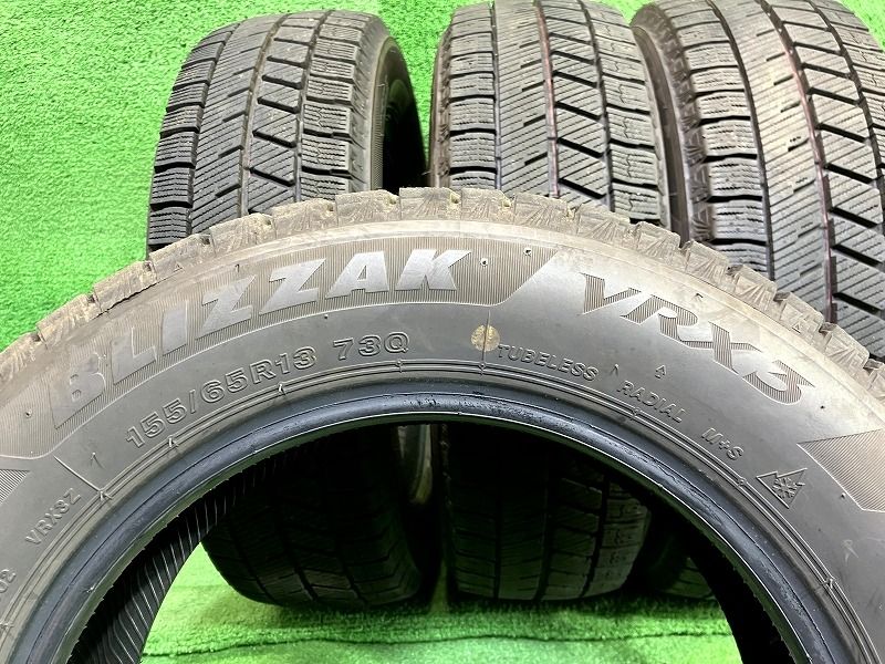 スタッドレス ブリヂストン VRX 155/65R14 （青626） スタッドレス ブリヂストン VRX 155/65R14 （青626） BRIDGESTONE