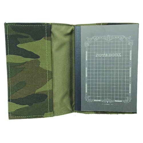 まとめ 紀寺商事 ノートカバー ノートカバーミニ 迷彩柄 Ｂ7 NC-MINI-ME ×9セット