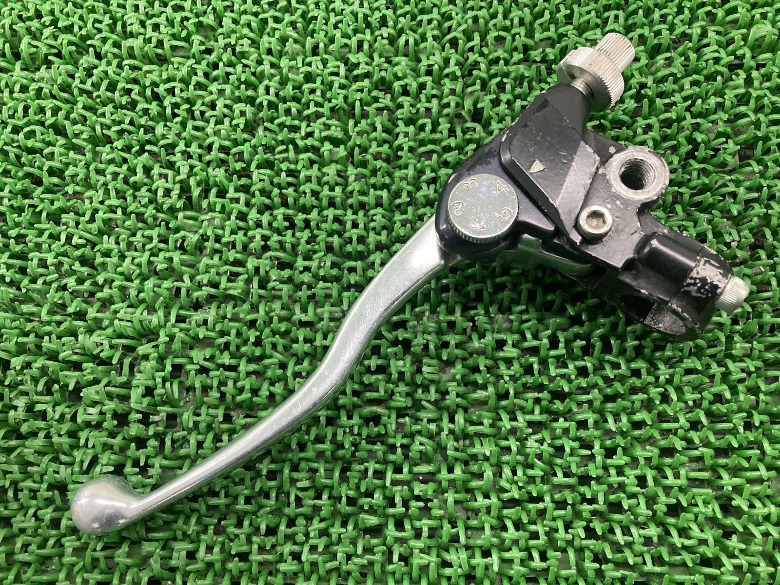 ゼファー400 クラッチホルダー カワサキ 純正 バイク 部品 ZR400C クラッチレバー 曲がり無し 品薄 品 車検 Genuine