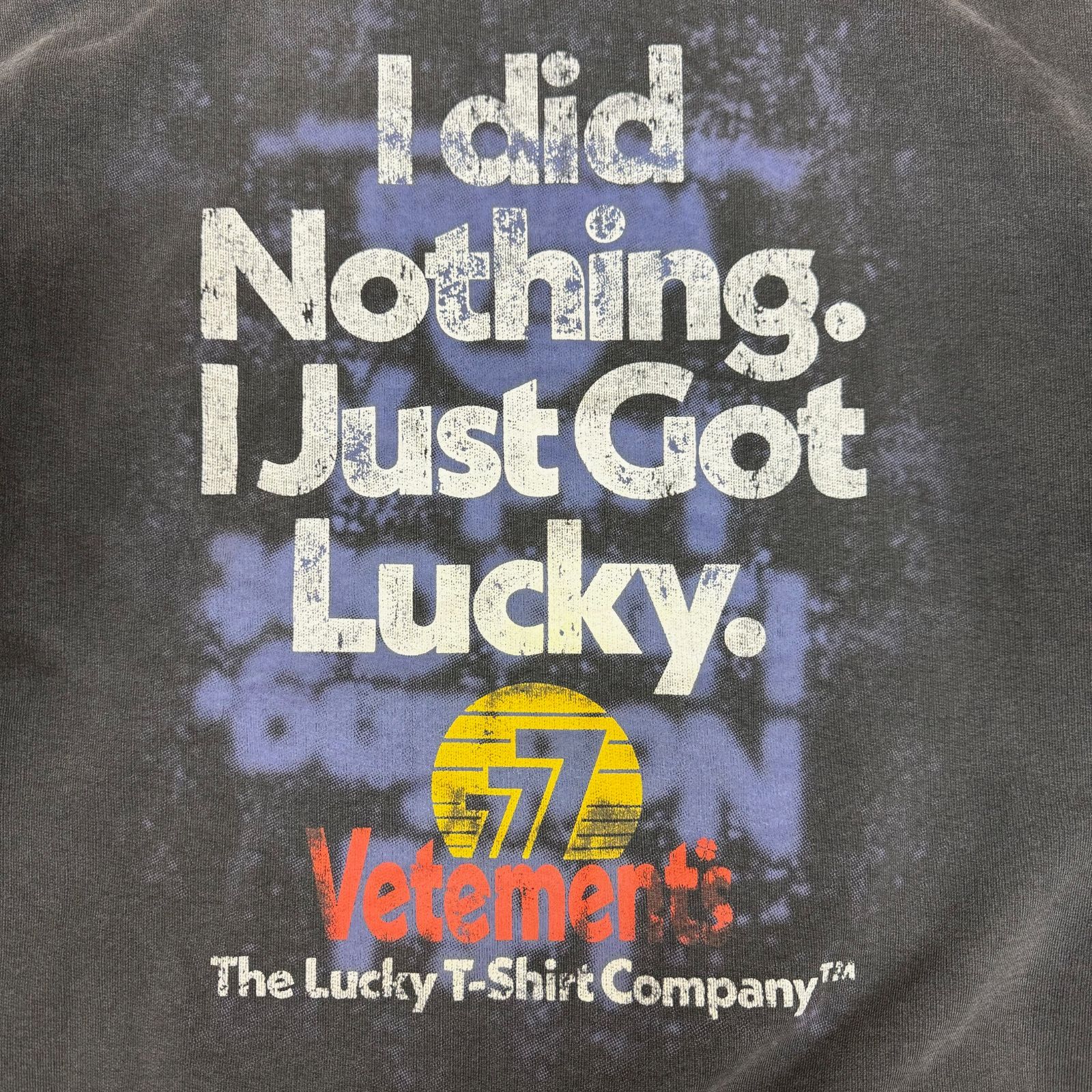 VETEMENTS 22AW I Got Lucky Hoodie UA53HD445B アイガットラッキー 