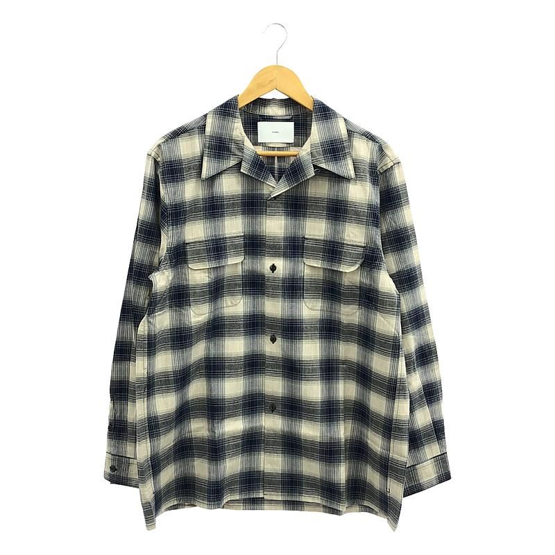 新品】 SUGARHILL / シュガーヒル | YAK OMBRE PLAID OPEN