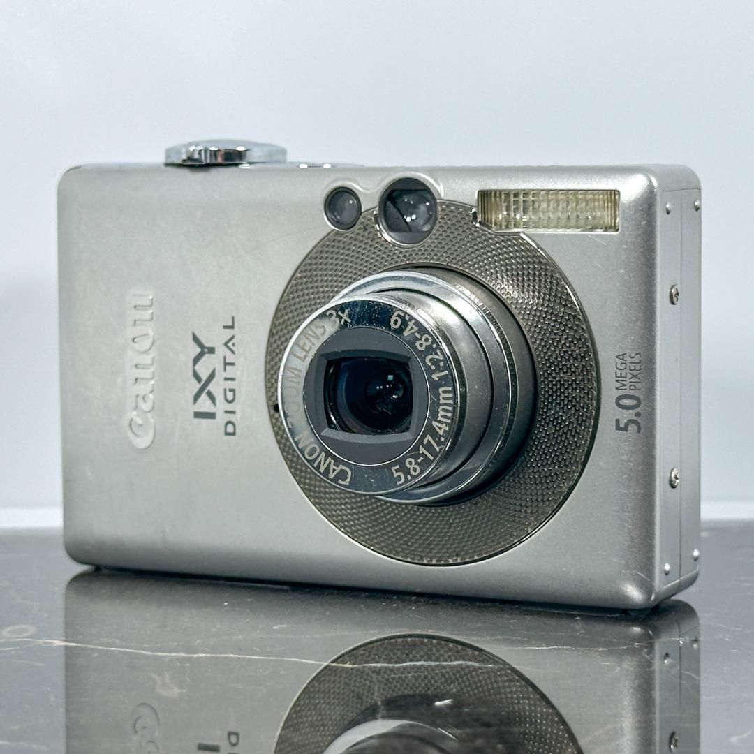 Canon IXY DIGITAL 55 IXYD55 コンパクトデジタルカメラ(中古品)