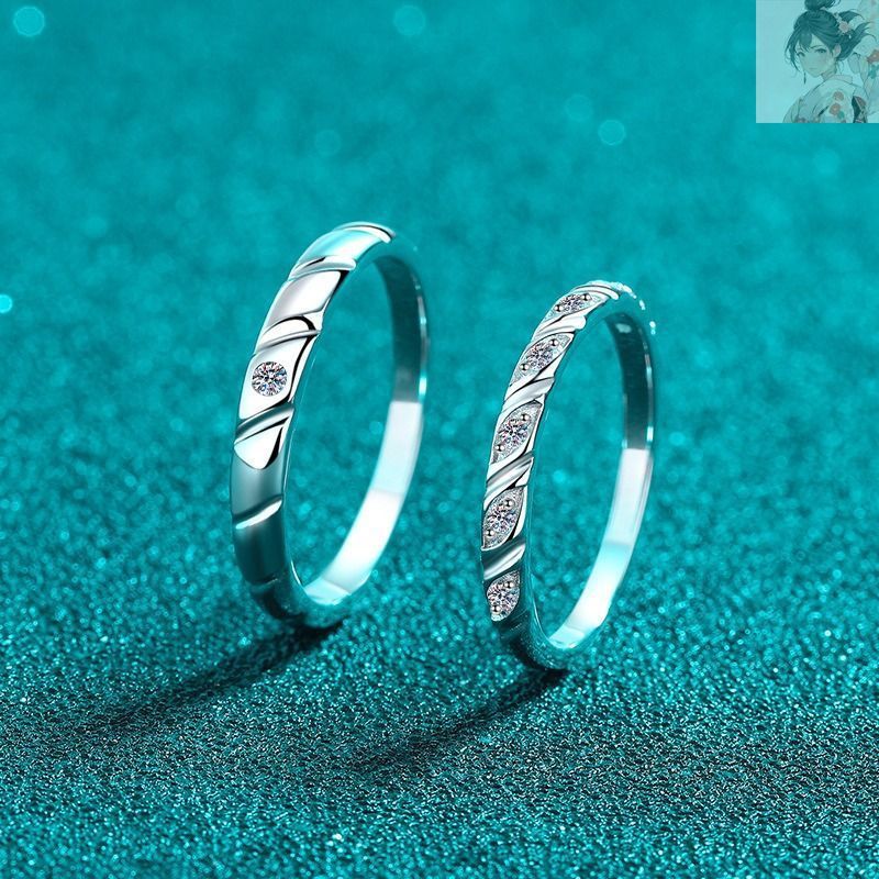リング 指輪 モアサナイト 0.12ct シルバー925 女性用リング