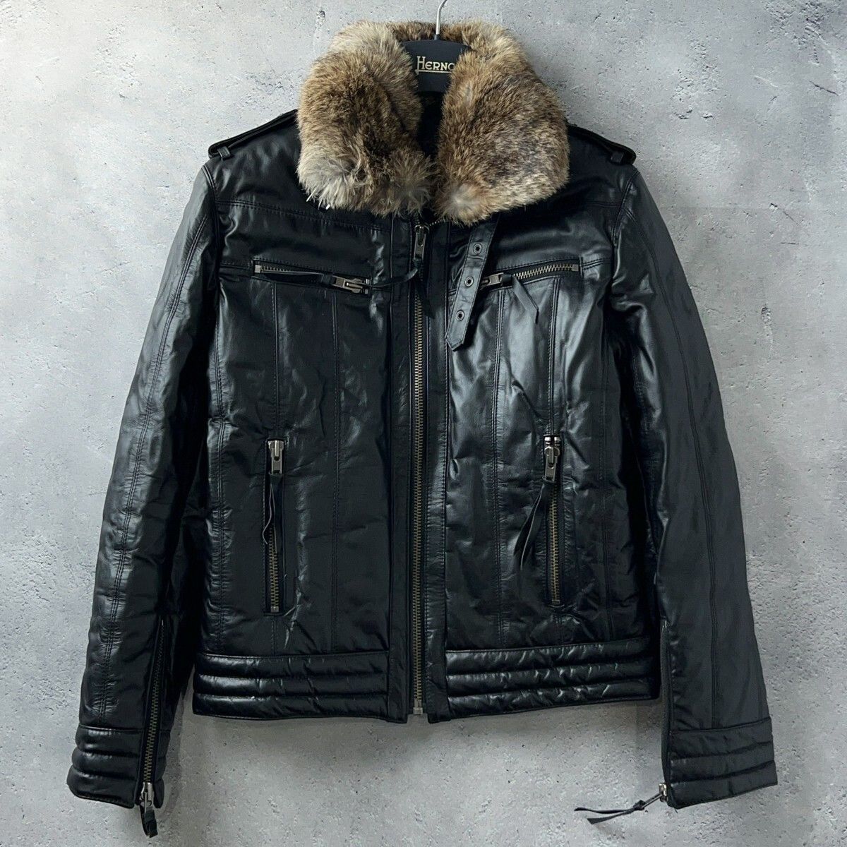 ライダース 馬革 ダウン Liugoo Leathers（リューグーレザーズ