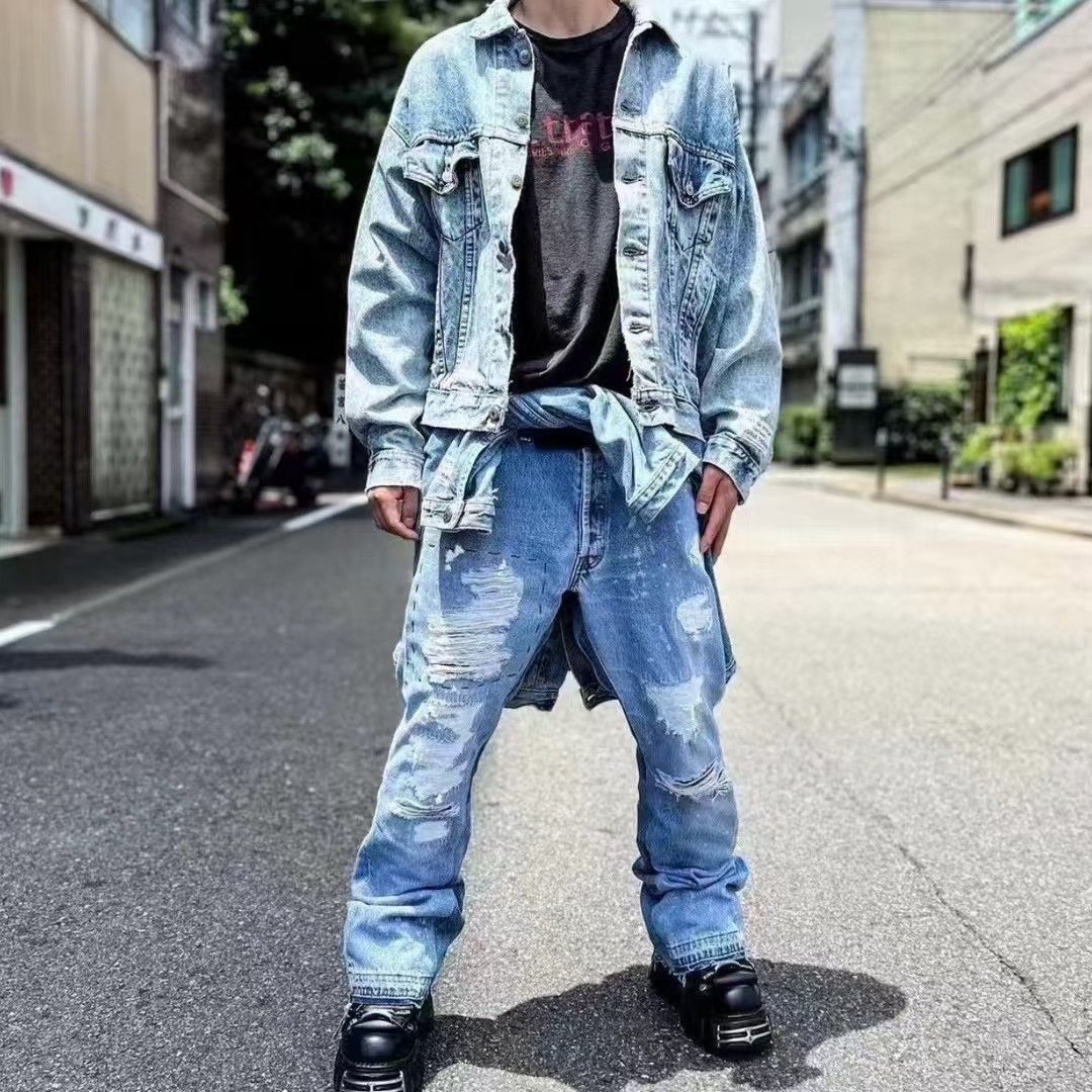 GALLERY DEPT. デニムジャケット GALLERY DEPT. VINTAGE ANDY DENIM JACKET | INDIGO