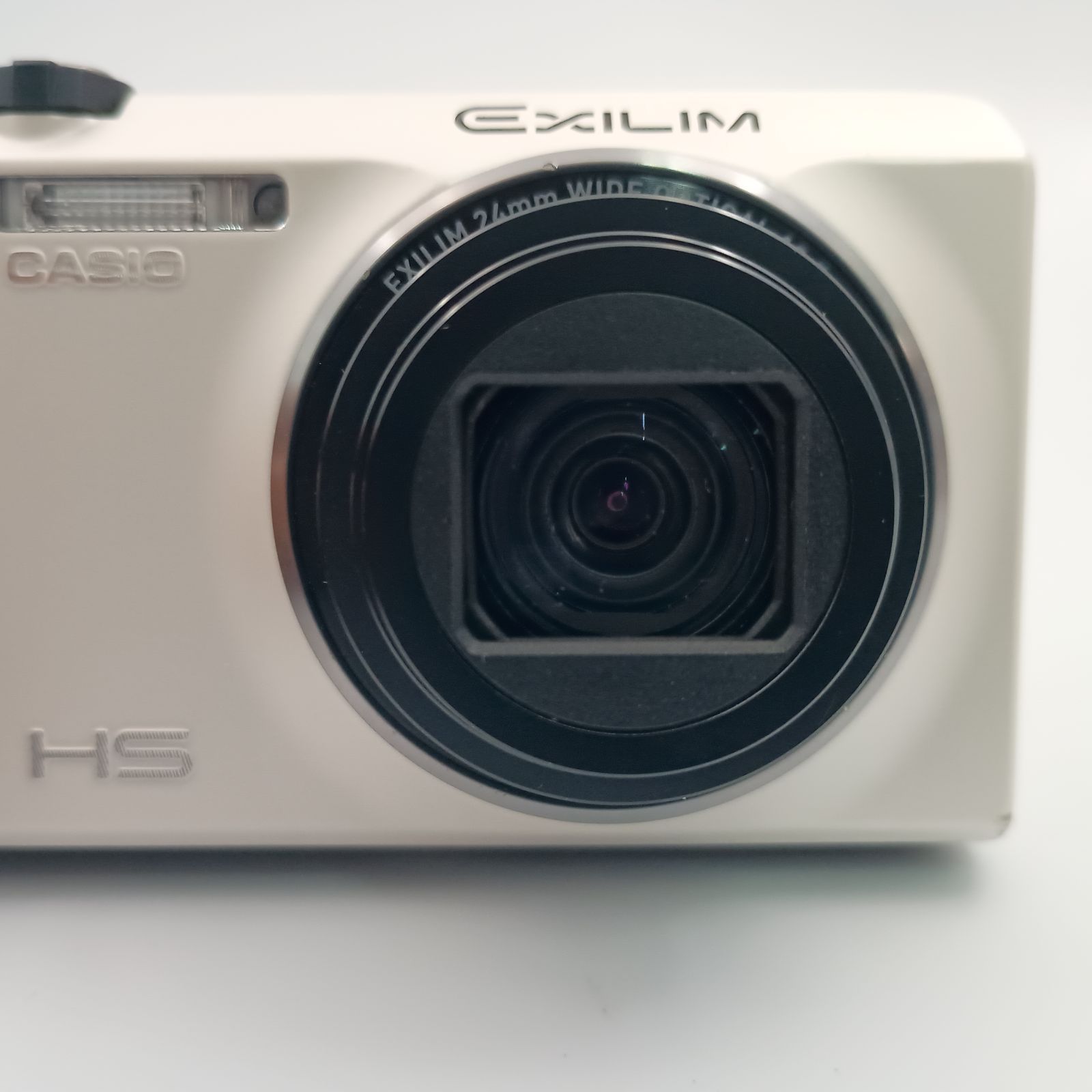 CASIO EXILIM EX-ZR400 Compact DIGITAL Camera WHITE 白 カシオ