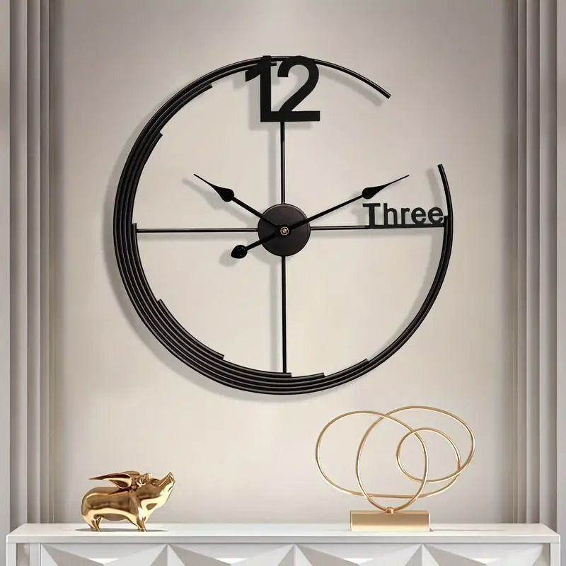 アイアン製壁掛け時計 柱時計 zshr18fs1224.jpg アイアン製壁掛け時計 柱時計