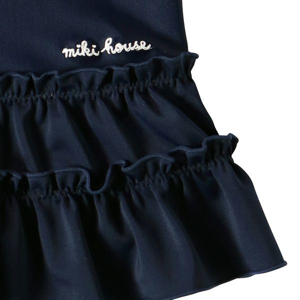 mikihouse ドットリボン＆フリル